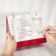 Ready Stock Weekly Calendar 2024 Horizontal Desk Calendar Self-discipline Calendar Daily Planner Memo Notes Simple Desk Calendar Monthly Calendar Weekly Calendar 2024 Horizontal Calendar Self disciplined PrintingQ