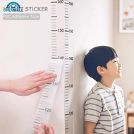 OPENMALL 2M Wall Height Measurement Card Durable PVC Material Height Chart Writeable Removable Growt