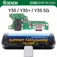 Genon Charging Board with IC for Vivo Y35 / Y35+ / Y35 5G USB Charge Port Dock Flex Cable Replacemen