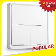BEST SELLER Tuya ZigBee Wireless Smarts Scene Switch 4 Gang Scenario Switch 4 Road Slab Scene Keys S