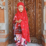 mukena bali anak karakter