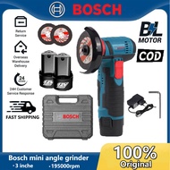 Original Bosh Mini Grinder Rechargeable Lithium Battery Portable Cordless Angle Grinder 12V Brushles