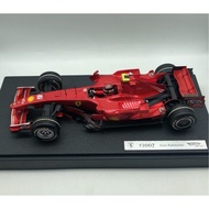 [Ready Stock] Old Goods 1: 18 hot wheels F1 Ferrari Ferrari F1 Racing Model F2007 Electroplating Col