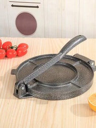 1 件鋁合金手動炸玉米餅壓機,用於在家庭廚房製作墨西哥玉米餅