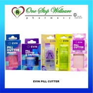 EVIN PILL CUTTER / PILL CUTTER 2 COMPARTMENTS / PILL CUTTER & CRUSHER / PILL CUTTER WITH LOCK / PILL