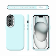 Soft Case Silikon Circle Macaron Candy Chrome Lens Camera Casing Full Cover Model Bulat Lucu Imut Ko