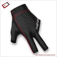 [CUETEC] Cuetec AXIS Billiard Gloves Smooth, Breathable, Hand-hugging (Right Hand)
