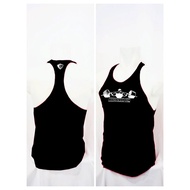 Gym Singlet Setrit Small Strap Bodypower Gym Musclefit