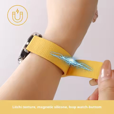 18 20 22mm for Garmin Venu 4 41mm 45mm Venu 3S 2 2S SQ Vivoactive 5 6 3 4S Magnetic Silicone Band Fo