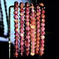 【安德森長石】漸變西藏太陽石/紅拉長石 水晶手串手鍊/ 一物一拍