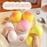 Mainan Squishy Antistress bentuk Buah Peach Squishy Pencet-Pencet Squishy Jumbo Squishi Lucu Squishy