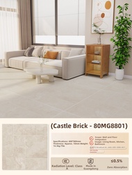 BEIQIVI | Non-slip Floor Tiles for Outdoor Courtyard Bathroom Kitchen 600x600mm