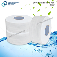 Jumbo Tissue 4 Ply  (1 Roll ) Extra Strong Extra Soft Extra Absorbent