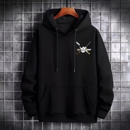 One Piece Jolly Roger Zoro Hoodie Jacket Unisex One Piece Anime Hoodie Sweater Hoodie Oversized Hood