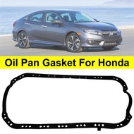 Engine Oil Pan Gasket For Honda Civic Wagovan DX LX Del Sol SOHC D17A1 1668cc 1700cc 1.6L 1.7L 1996-