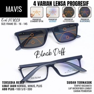 Progressive reading glasses (Normal -025 to -200 Add +100 to +300) Exel progressive bluecromic glass