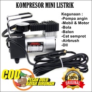BAYAR DITEMPAT Kompresor mini listrik buat ngecat air brush body velg kendaraan
