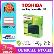 [Local Seller]Toshiba 2TB 1TB External Hard Drive USB 3.0 Hard Drive External Hard Disk