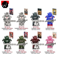 Compatible With LEGO Nuclear Work Bricks Minifigures Zombies Biohazard Viruses Zombies Radiation And
