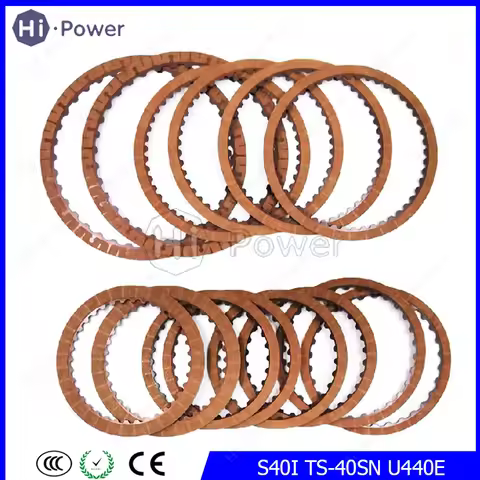 U440E U441E Auto Transmission Clutch Friction Plate For TOYOTA Pontiac SUZUKI 4-SPEED Car S40I TS-40