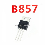 5 ชิ้นb857 2sb857 4A/70 โวลต์ 40 วัตต์N TO-220 วงจรรวมรับประกันคุณภาพ