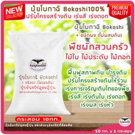 ปุ๋ยอินทรีย์หมักสูตรญี่ปุ่น โบกาฉิ 10kg.(Bokashi100%) ชนิดผง (ไม่ผสมดิน) ปุ๋ยอินทรีย์หมักด้วยจุลินทร