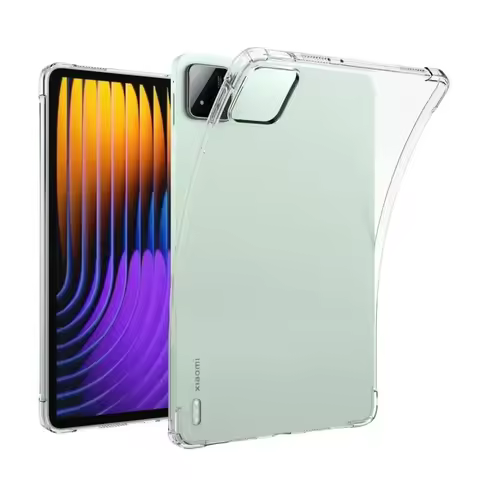 Airbags Soft TPU For Xiaomi Pad 7 Transparent Case Silicon Back Tablet Cover For Xiaomi Pad 7 Pro Mi