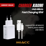 XIAOMI REDMI POCO USB MICRO FAST CHARGING 18W CHARGER