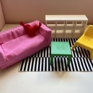 Classic doll furniture miniature of Swedish children's imagination decoration HUSET Doll's furniture