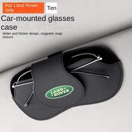 Applicable Range Rover Guardian Discovery Sports Aurora Car Glasses Case Sun Visor Sunglasses Storag