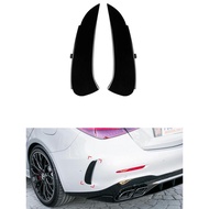 For Mercedes Benz W206 S206 C200 C220 C300 C43 C63 AMG 2021 2022 2023 2024 2025 Rear Bumper Splitter