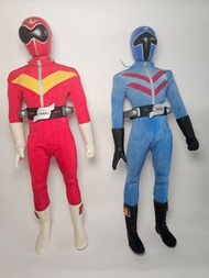 Medicom Rah  秘密戰隊 五色戰隊 五勇士
(紅勇士, 藍戰士)