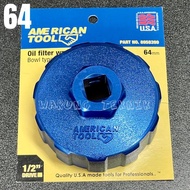 American Tool 64 mm oil filter wrench bowl type filter wrench bowl