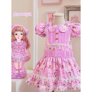 Arpanet girl Dress/Pink Doll/Size S Rare Item xs/