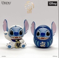 URDU 福部屋 迪士尼 盲盒系列  Series 2 原色 史迪仔 STITCH 招財貓 達摩 香港限定