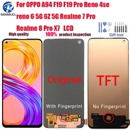Original/TFT For Oppo A94,F19/Pro,Reno 4se,reno6 5G/6Z 5G,Realme 7 Pro,Realme 8 Pro Realme X7 LCD di