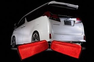 Toyota Alphard / Vellfire 30系 尾泵把改裝 LED細燈 / 煞車燈