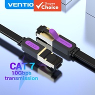 Vention Cat7 Ethernet Cable STP Flat 10Gbps High Speed RJ45 Internet Cord for Router Wifi PC Laptop 