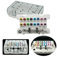 Dental Implant Screwdriver Universal Hand Driver with Autoclavable Box Dental Torque Wrench Prosthet