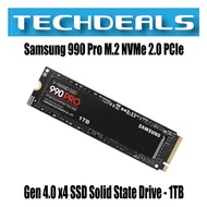 Samsung 990 Pro M.2 NVMe 2.0 PCIe Gen 4.0 x4 SSD Solid State Drive - 1TB