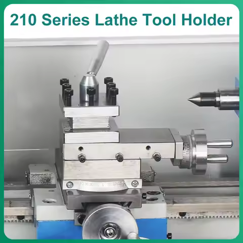 Lathe Compound Rest Tool Holder Assembly for WM210V 208A BHC210 HS210 JY210V CTC210 Metal Turning Ma