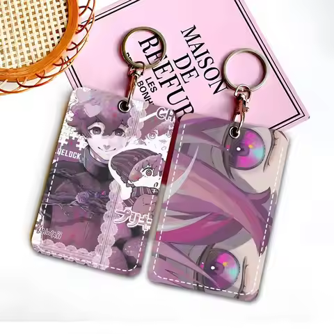 Anime Alexis Ness Manga Cartoon Access Card Case Holder Keychain Key Ring Door Access Tags ID Card C