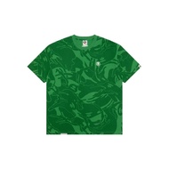 AAPE【SS25 AAPE NOW ONE POINT FULL CAMO TEE】GREEN
