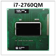 Core I7-2760QM SR02W i7 2760QM pemproses komputer riba CPU Soket G2 rPGA988B menyokong cipset HM65 H