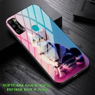HP Softcase Glass Kaca Infinik Hot 9 Play - Case Infinik Hot 9 Play Mobile Phone Protectivehp [A35].