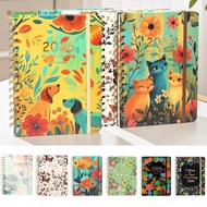 JOWENTY Calendar 2026, Jan.2026 - Dec.2026 A5 2026 Planner,  Weekly and Monthly Monthly Tabs Agenda 