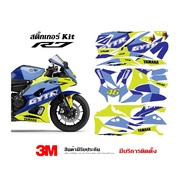 yamaha R7 Sticker GYTR Pattern