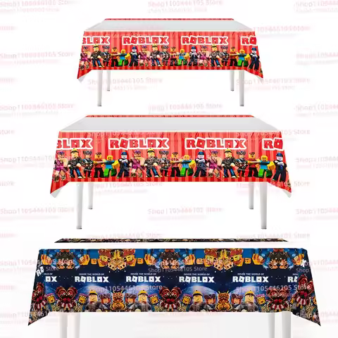 Roblox 99 Nights InThe Forest Theme Tablecloth Disposable Table Cloth Party Decorations Supplies for