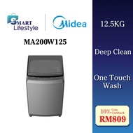 Midea Fully Auto Washing Machine (12.5KG) MA200W125 / Morgan (13KG) MWM-13 AQUAMARINE