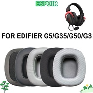 IESPOIRHA 1Pair Ear Cushion, Headphone Accessories Replacement Ear Pads, Foam Sponge Protein Leather
